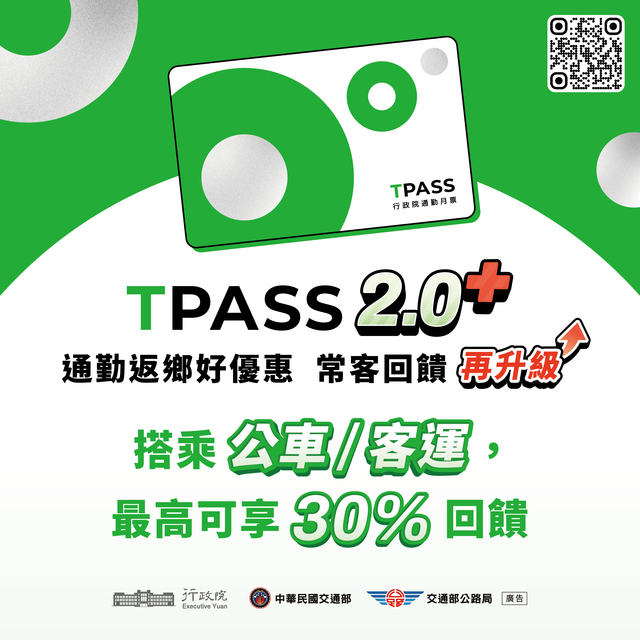 TPASS 2.0+公共運輸常客優惠回饋懶人包1