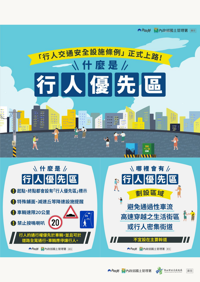 什麼是行人優先區(A3尺寸)