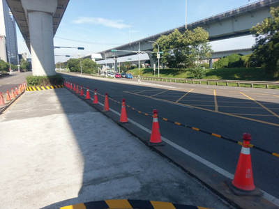 八德路增設缺口施工中照片
