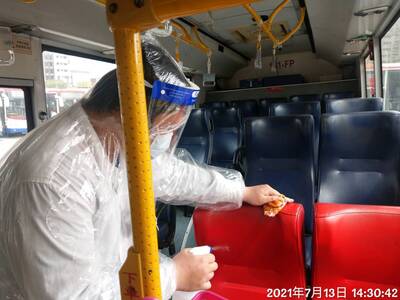 場站、車輛全面加強清消