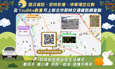 6-路況資訊、即時影像、停車場空位數及YouBike數量可上新北市即時交通資訊網查詢