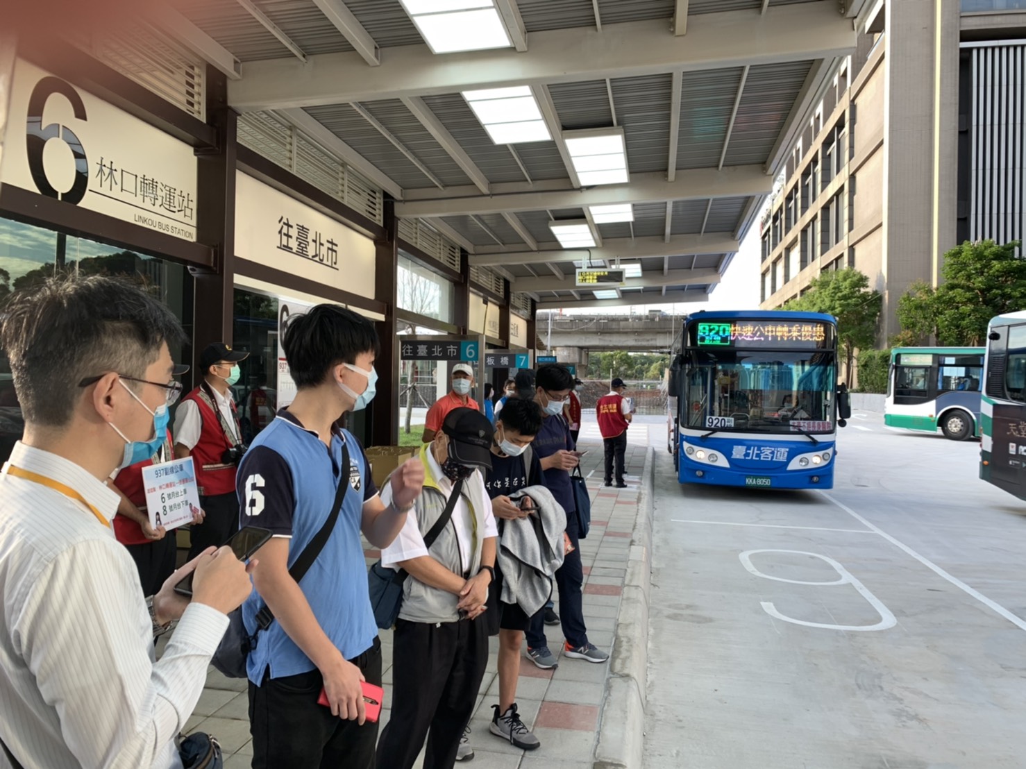 林口公車轉運站今天 起試營運 
