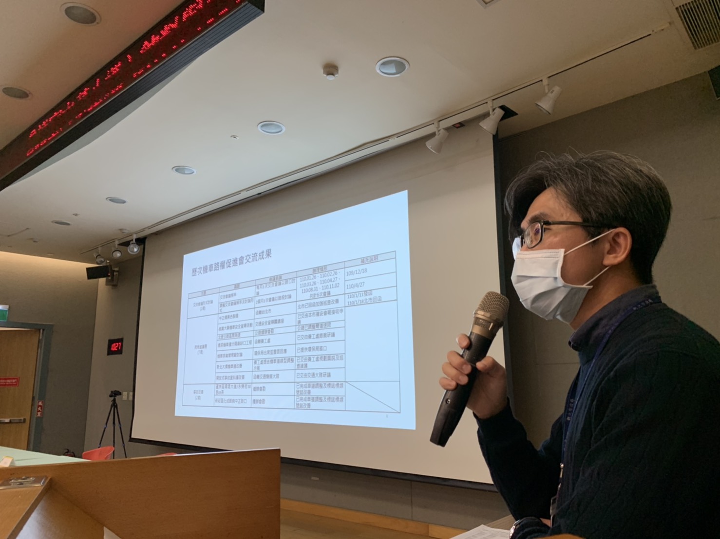 交通局交通管制工程科科長陳建成表示，今年已與機促會進行6次工作交流會議