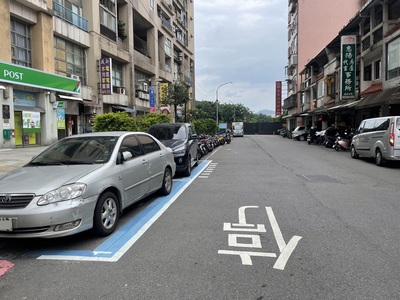 汐止區建成路56巷停車格