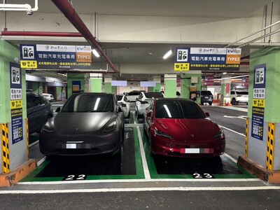 僅提供電動汽車充電時停放