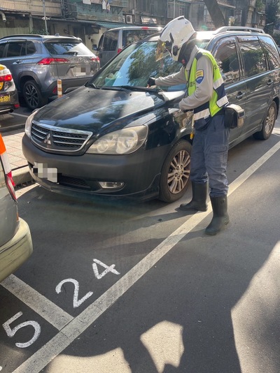 管理員路段開單相片