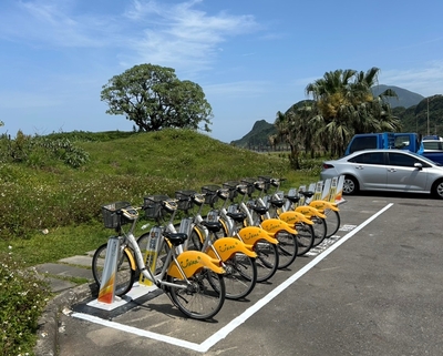 YouBike深澳鐵道自行車八斗子站