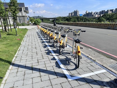 新店區溪州原住民族生活文化園區YouBike租賃站今日啟用