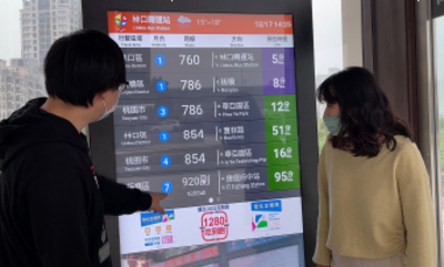 新北市智慧站牌累計建置達3,040座