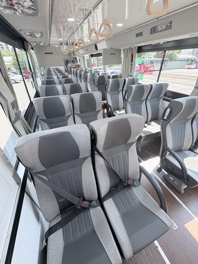 城際型電動公車車內環境