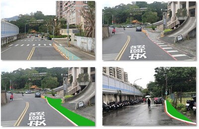 安康高中周邊將增設標線人行道