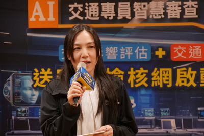中華民國交通工程技師公理事長李維珊肯定新北啟動AI交通專員審查交維交評的創新作法