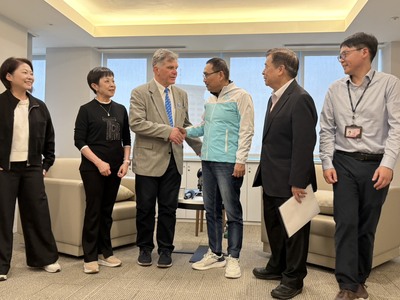 侯市長今再次會晤世界自行車日發起人Dr.Leszek Sibilski,這是雙方繼2023年後第二度交流。