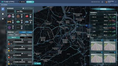 新北市智慧號控系統監控儀錶板