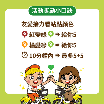 友愛接力-活動獎勵小口訣