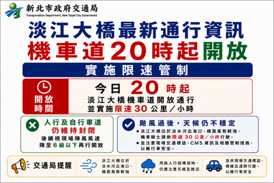 淡江大橋最新通行資訊
