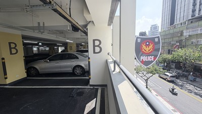 中興橋派出所同步進駐三重玫瑰立體停車場共構大樓，結合停車空間與警察駐點，提升周邊公共服務及治安維護。