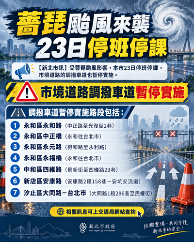調撥車道暫停實施