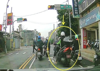 大型重機占用停等區